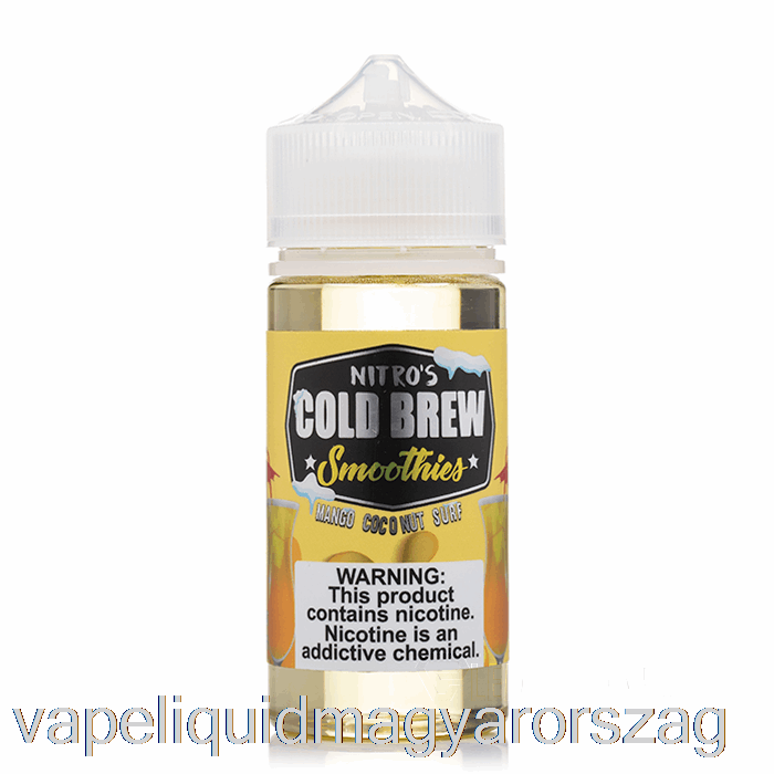 Mangó Kókusz - Nitros Hideg Sör - 100ml 6mg Vape Toll